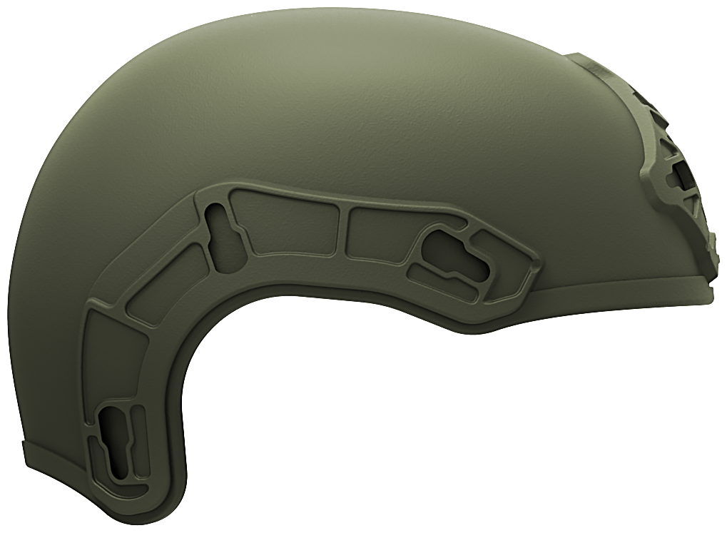 Bonowi MTEK Flux Helmsystem Seitenansicht